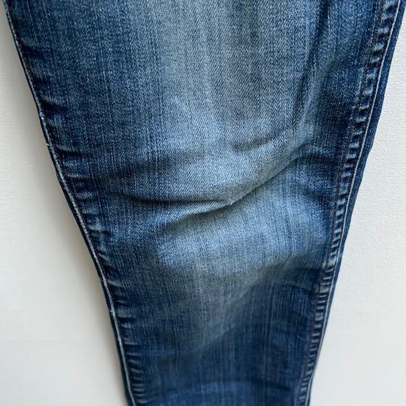 Madewell 10in High-Rise Skinny Chewed Hem Denim Jeans Size 25 - Picture 9 of 16